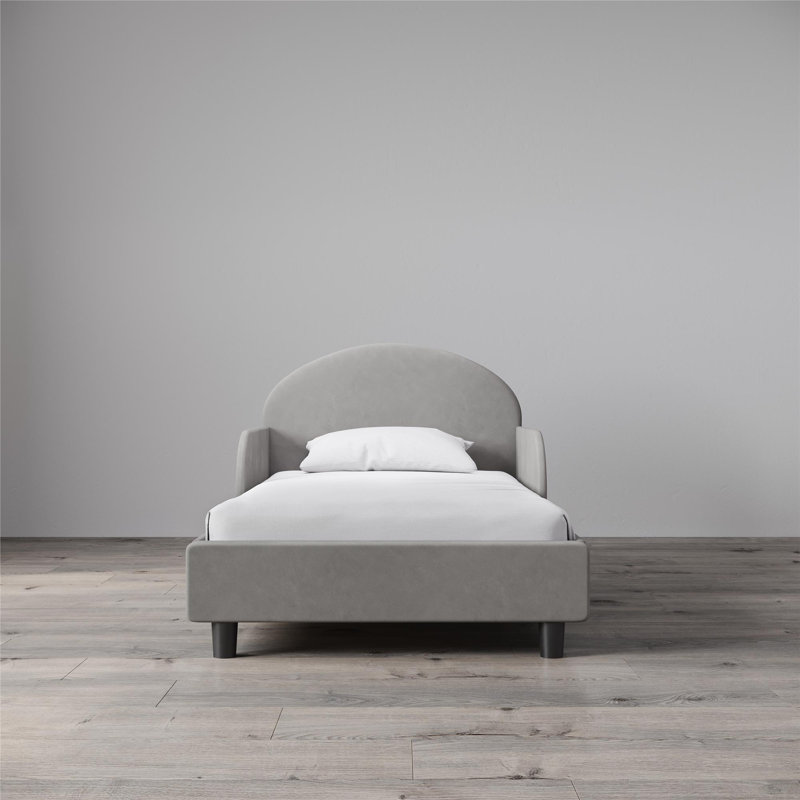 Little Seeds Oliver Upholstered Toddler Bed & Reviews Wayfair Canada